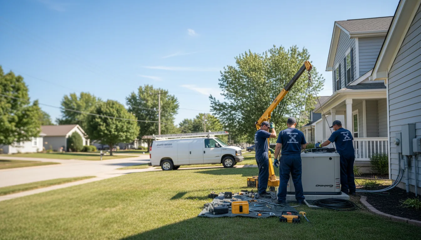 Generator Installation in Tony, WI near me